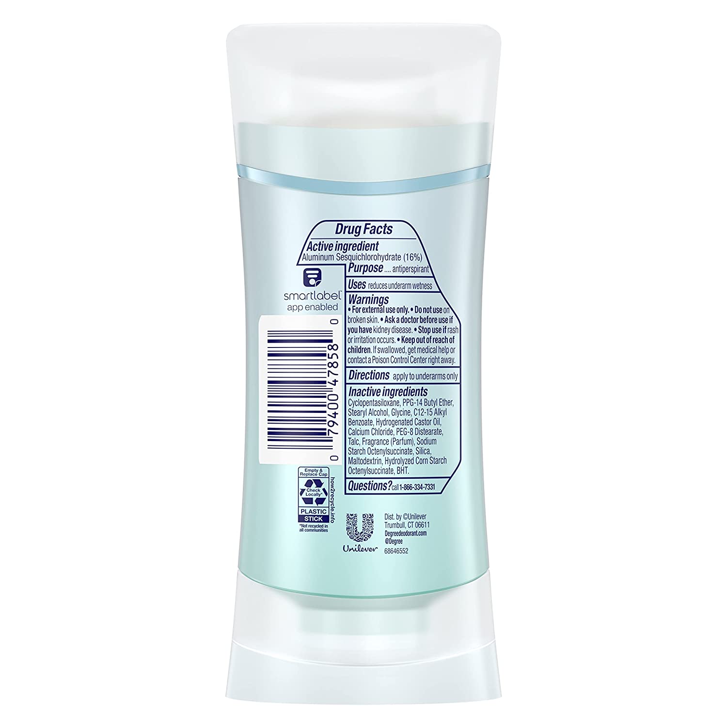 Degree Advanced Antiperspirant Deodorant 72-Hour Sweat & Odor Protection Apple & Gardenia Deodorant for Women with?MotionSense?Technology, 2.6 Ounce (Pack of 4) - Image 2